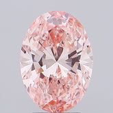 3 oval  vvs2 ex ex strong LAB_GROWN Diamond